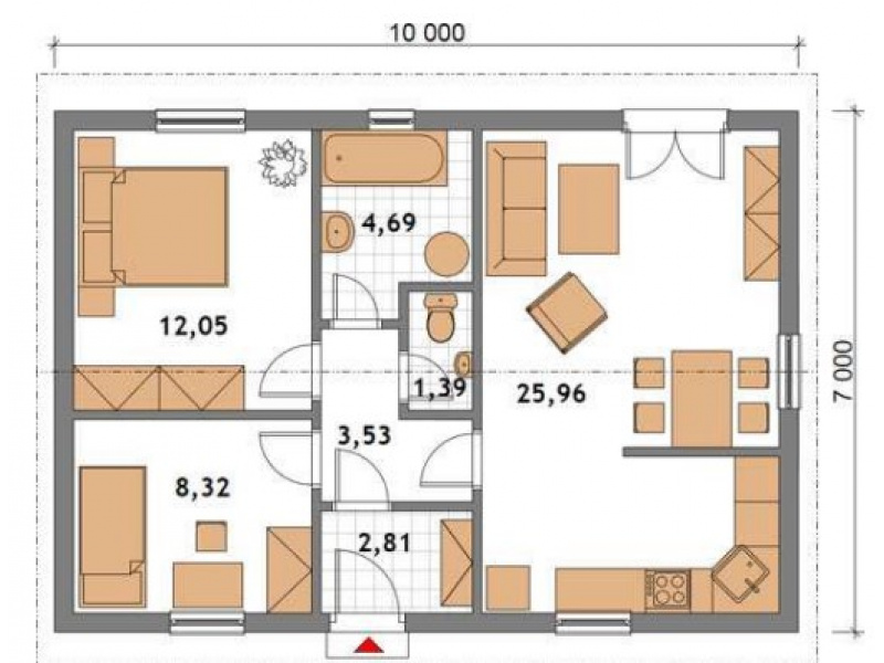 Rodinný dom - Bungalov 2 / Bungalov 2 - foto2 Rodinný dom - Bungalov 2 / Bungalov 2 - foto2
