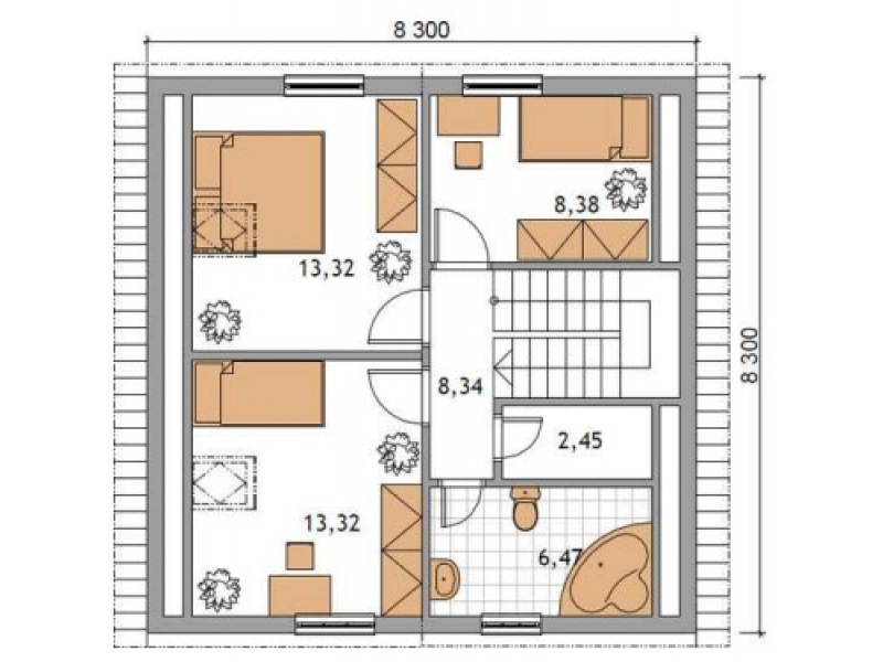Rodinný dom Klasik 1 / Klasik 1 - foto2 Rodinný dom Klasik 1 / Klasik 1 - foto2