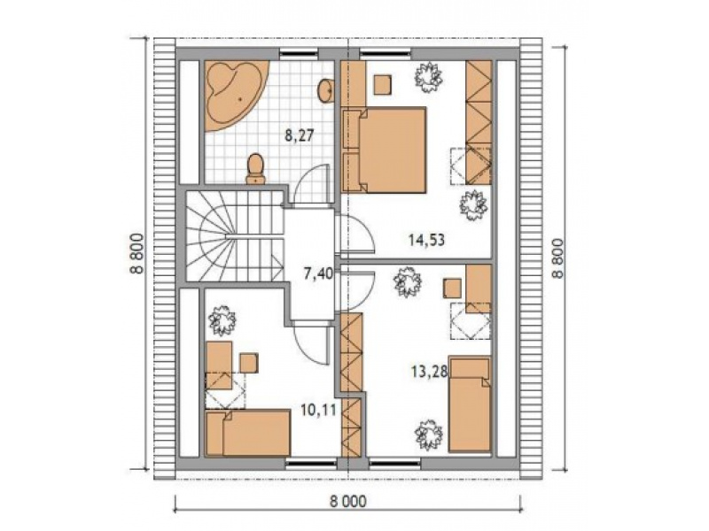 Rodinný dom Klasik 2 / Klasik 2 - foto2 Rodinný dom Klasik 2 / Klasik 2 - foto2