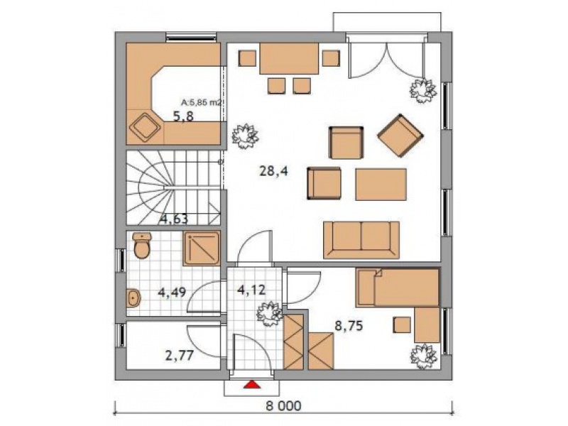 Rodinný dom Klasik 2 / Klasik 2 - foto2 Rodinný dom Klasik 2 / Klasik 2 - foto2