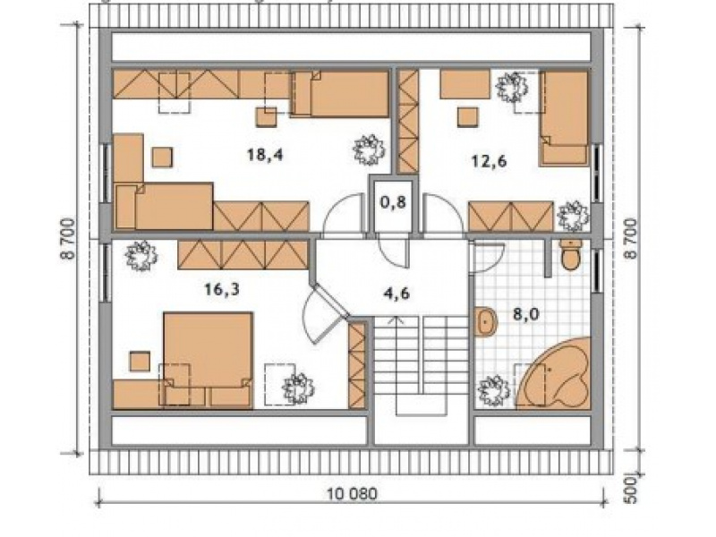 Rodinný dom Klasik 3 / Klasik 3 - foto2 Rodinný dom Klasik 3 / Klasik 3 - foto2