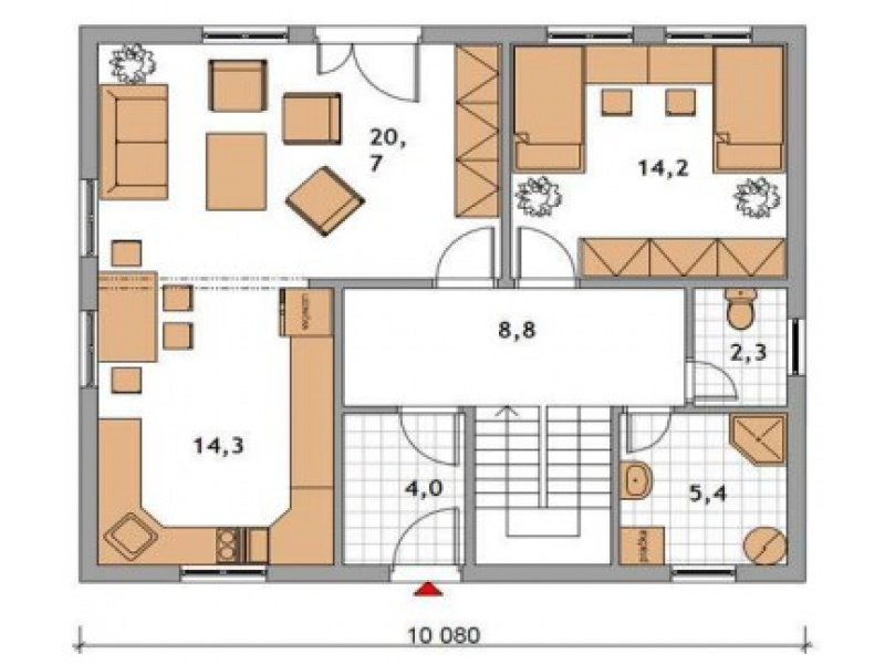 Rodinný dom Klasik 3 / Klasik 3 - foto2 Rodinný dom Klasik 3 / Klasik 3 - foto2