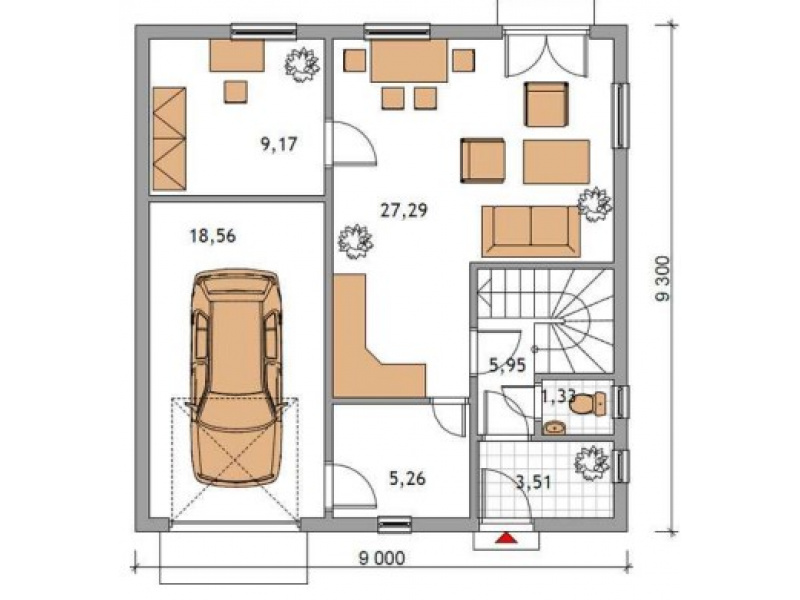 Rodinný dom Klasik 4 / Klasik 4 - foto2 Rodinný dom Klasik 4 / Klasik 4 - foto2