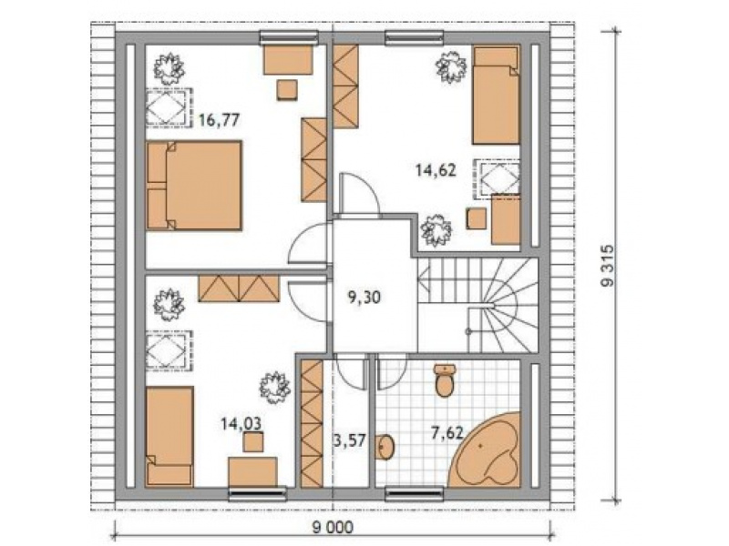 Rodinný dom Klasik 4 / Klasik 4 - foto2 Rodinný dom Klasik 4 / Klasik 4 - foto2