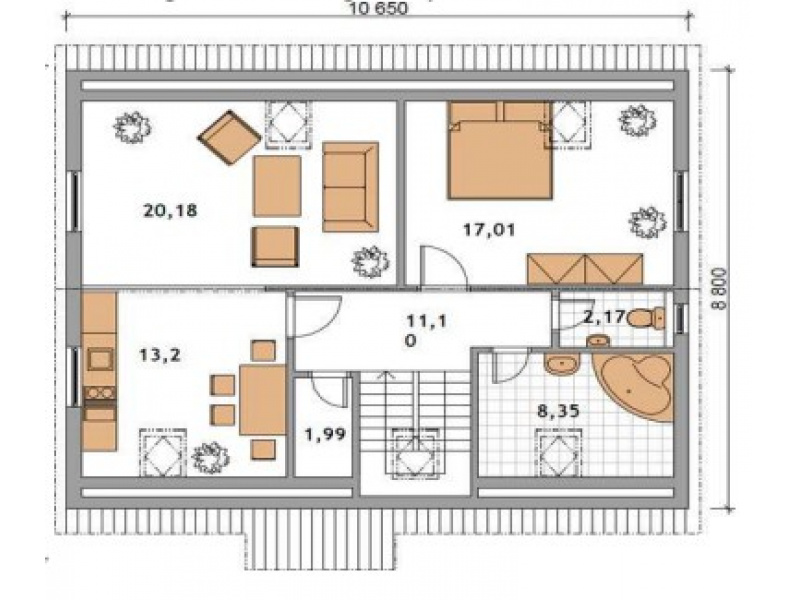 Rodinný dom Klasik 5 / Klasik 5 - foto2 Rodinný dom Klasik 5 / Klasik 5 - foto2